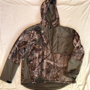 10X Camo Half-zip jacket